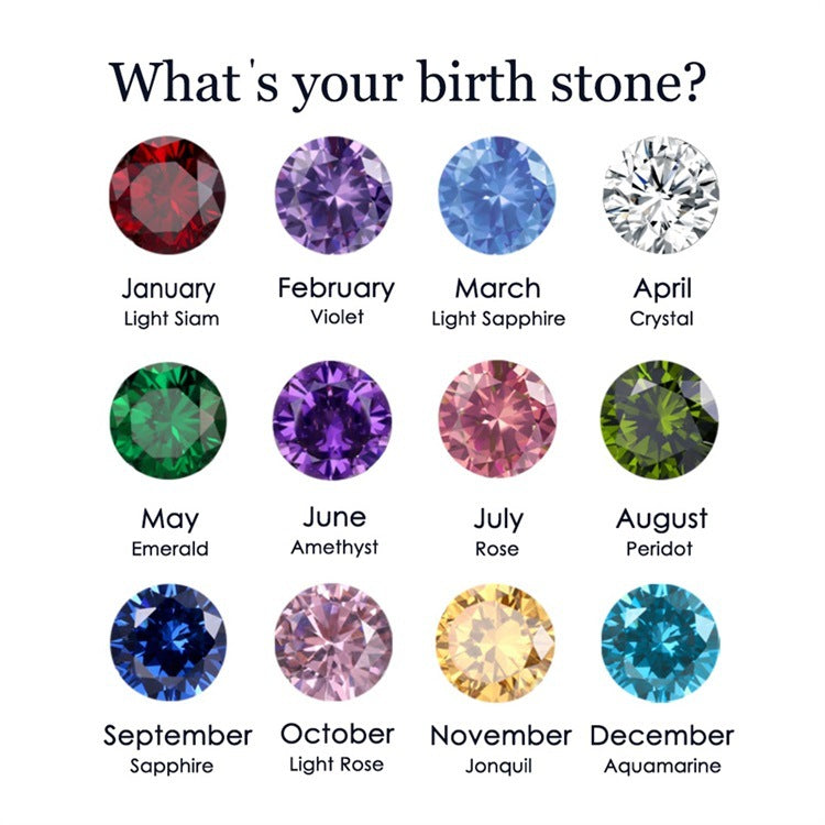 Aura Birthstone Necklace
