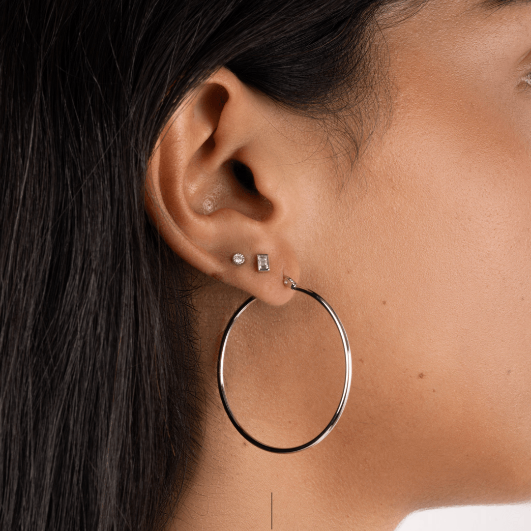 Classic Thin Hoop Earrings