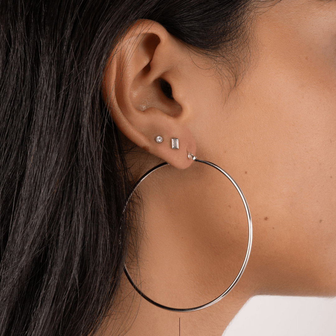 Classic Thin Hoop Earrings