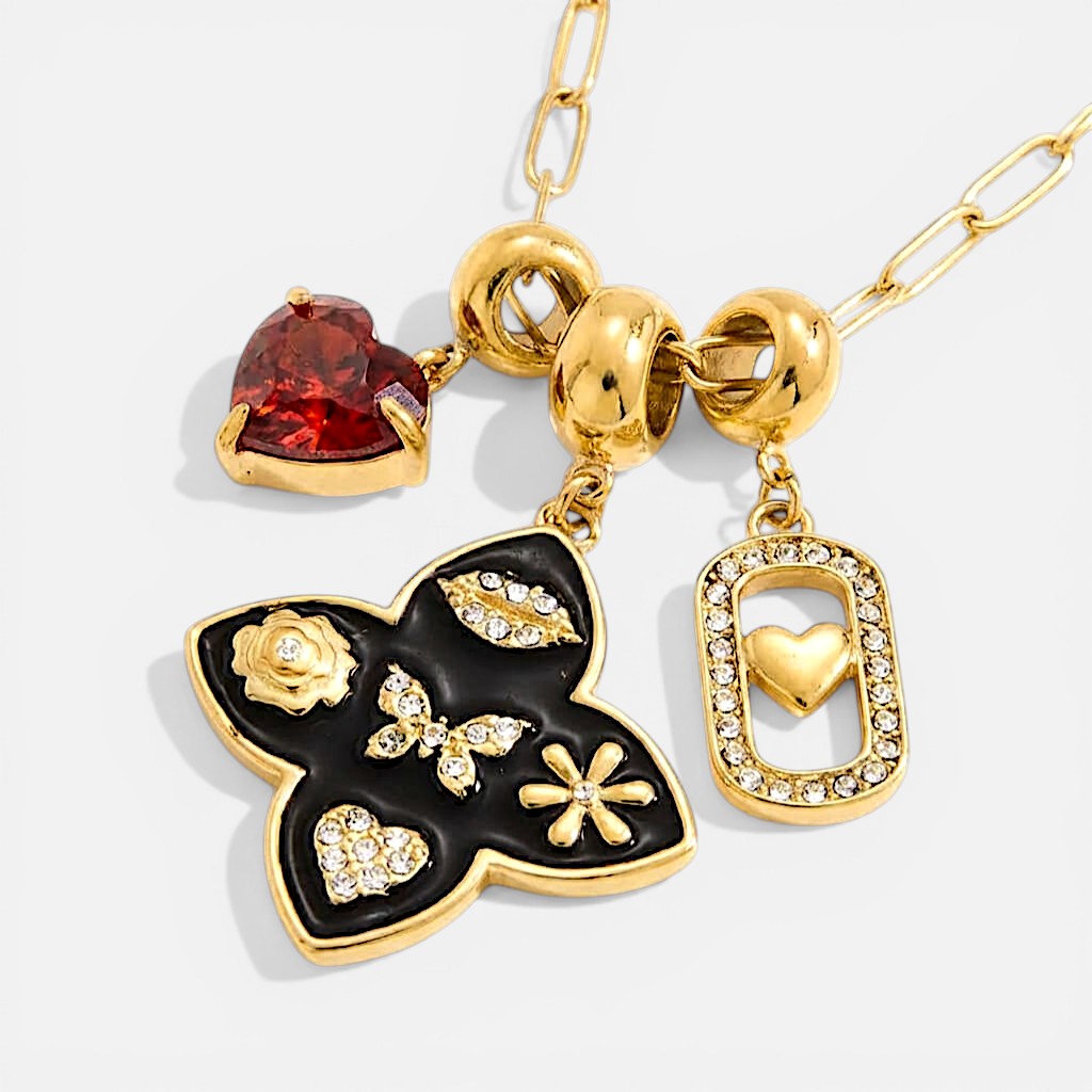 Aurevia Vintage Charm Necklace
